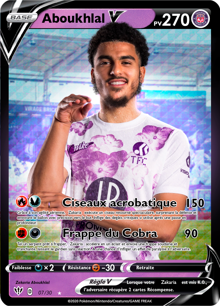 Carte Pokemon Zakaria